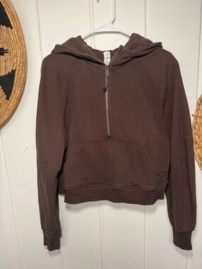 Scuba oversized half zip